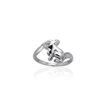 Rabbit or Hare Sterling Silver Ring TRI870 - Jewelry
